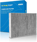 PHILTOP HEPA Cabin Air Filter w/Activated Carbon, Compatible by PHILTOP