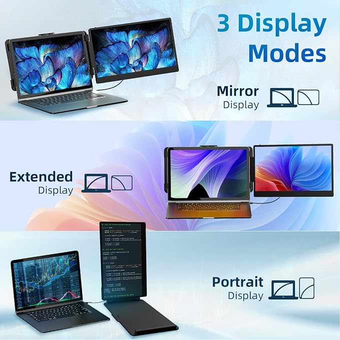 Laptop Screen Extender Travel Monitor - Image 7