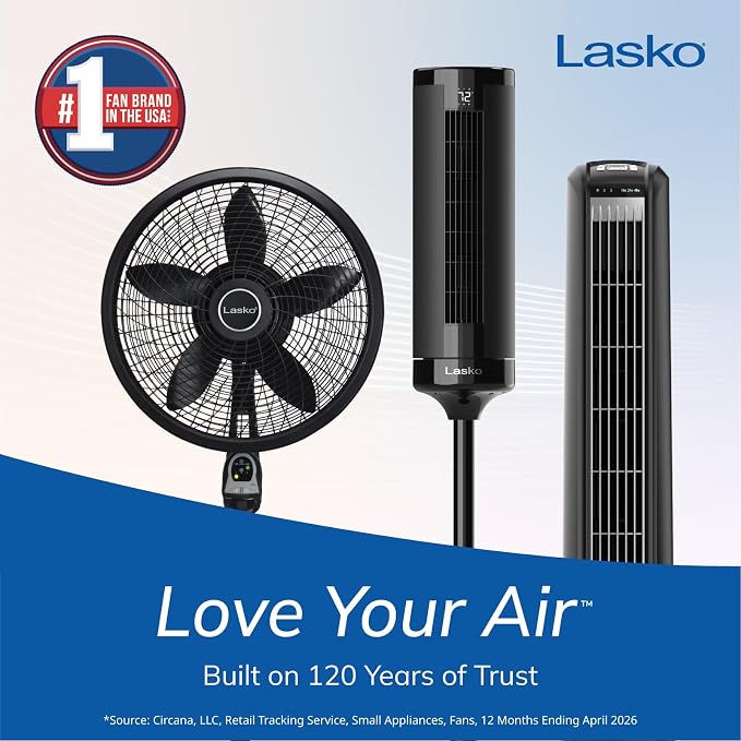 Lasko Oscillating Tower Fan - Image 2