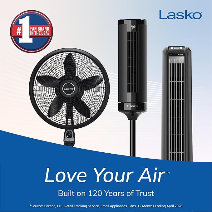 Lasko Oscillating Tower Fan - Image 2