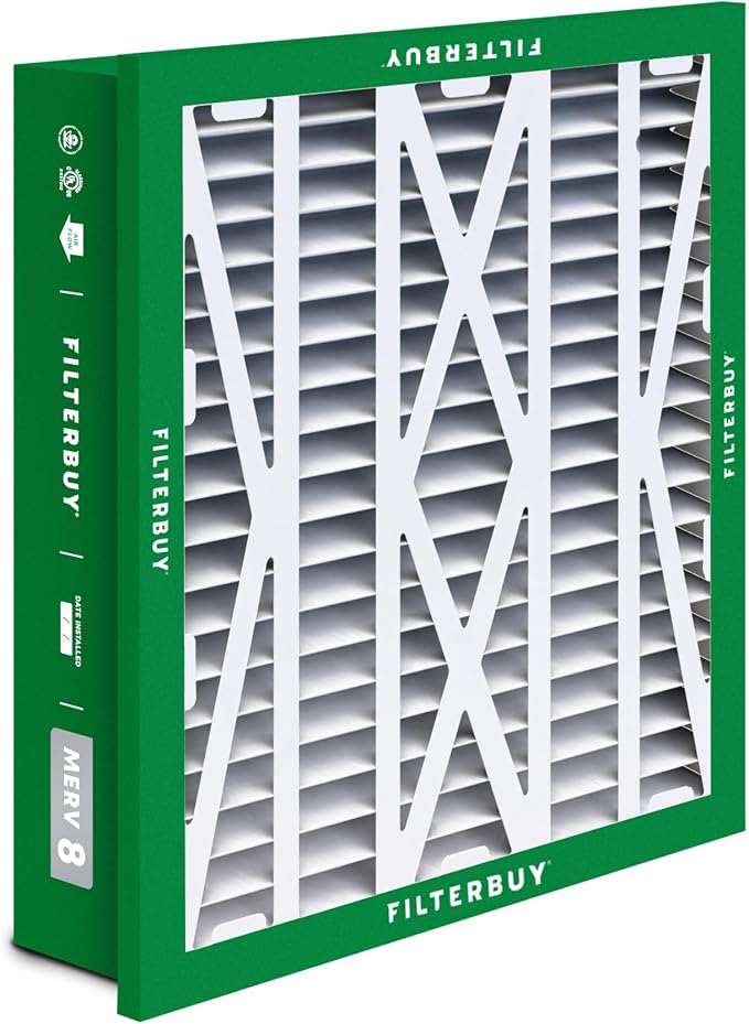 Filterbuy 24x24x5 Air Filter MERV 8 Essential Dust & Allergy Defense, - Image 8