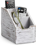 Remote Control Holder, TV Remote Holder, Wood Farmhouse Remote Caddy by BWODYAY