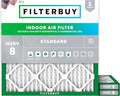 Filterbuy 22x22x1 Air Filter MERV 8 Essential Dust & Allergy Defense, by Filterbuy