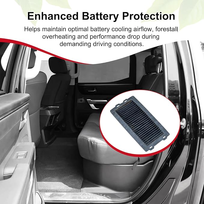 HV for battery Cooling Air Filter Screen, HV for battery Filter For Toyota For - Image 2