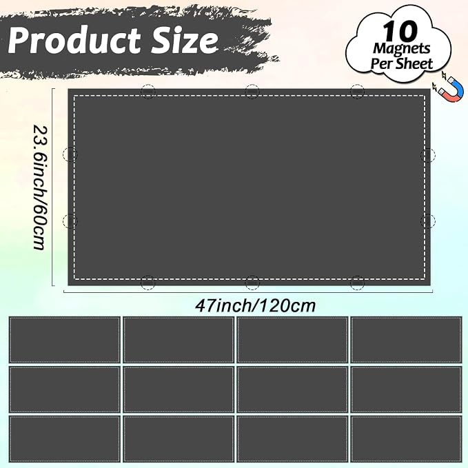 Wiooffen 12 Pcs Fluorescent Light Covers - Image 2