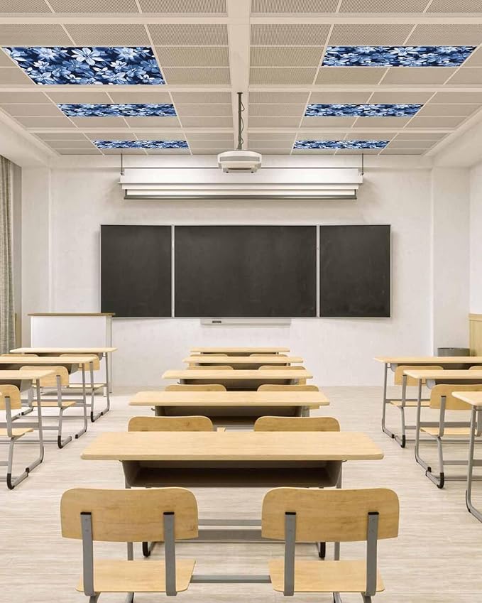 1 Pack White Navy Fluorescent Light Covers - Image 6