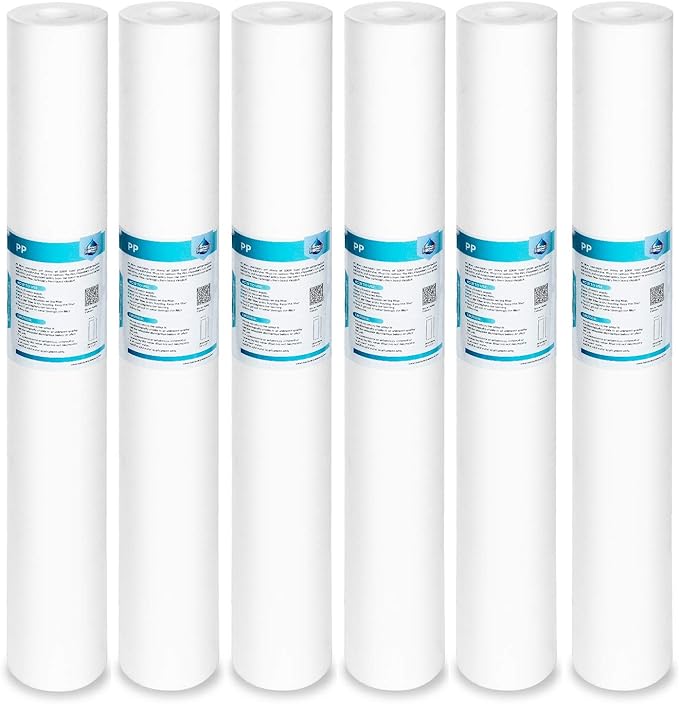Membrane Solutions 5 Micron Sediment Water Filter Replacement Polypropylene by MembraneSolutions