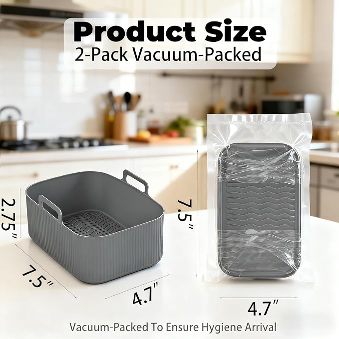 Silicone Air Fryer Liners for Ninja - Image 2