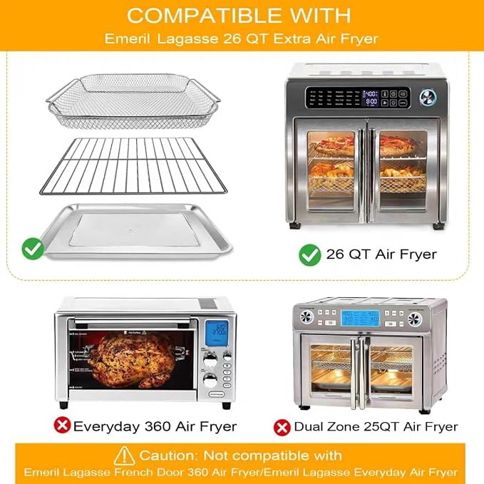 GCQ 3 Pieces Set Air Fryer Accessories - Image 4