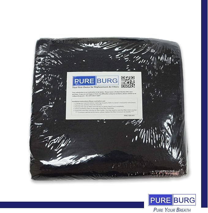 PUREBURG 16"x48" Cut-to-Fit Carbon Filter Sheet - Image 6