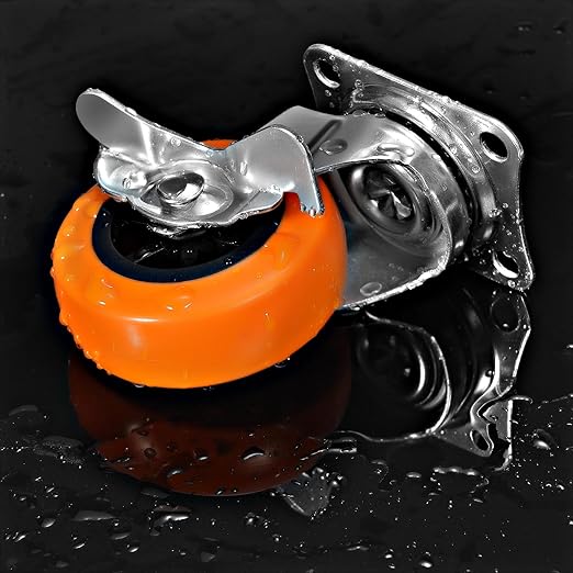 2" Caster Wheels, Casters Set of 4, Heavy Duty Casters - Image 3