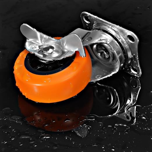 Caster Wheels, 1.5 Inch Casters Set of 4, Heavy Duty Caster - Image 4