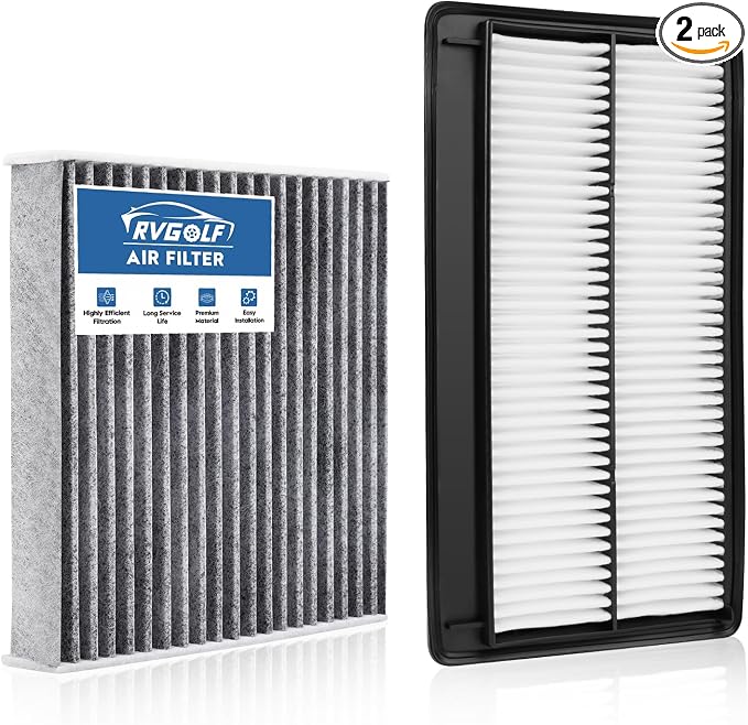 Engine+Cabin Air Filters Fit for 2022-2025 2026 Acura MDX 3.5L, 2023-2025 2026 by RVgolf