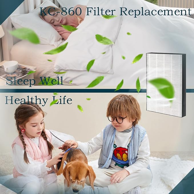 KC-860U Replacement Filter for Sharp KC860U Air Purifier Part # FZ-C150HFU Used - Image 6