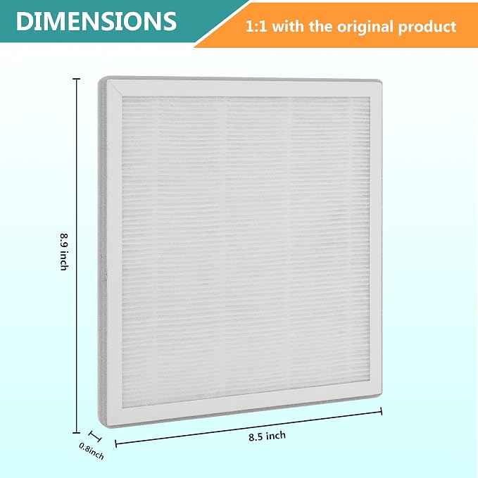 3-in-1 True HEPA Replacement Filter Compatible - Image 3