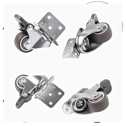 HOWDIA 2" Swivel Plate Caster Wheels - Image 5