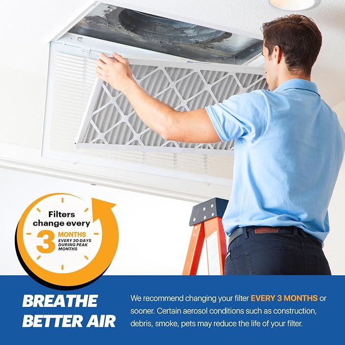 BNX TruFilter 18x20x1 MERV 10 AC Furnace Air Filter - Image 6