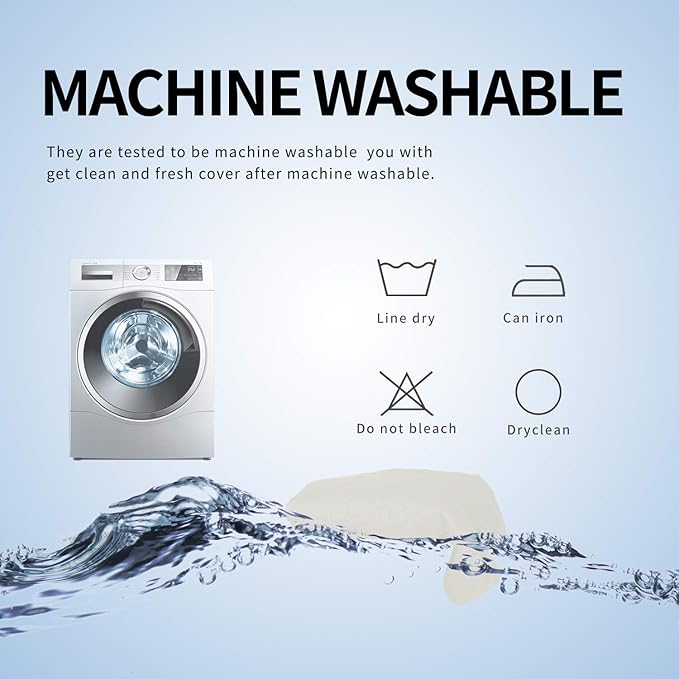 Easy-Going Reversible Loveseat Couch Cover for 2 Cushion Couch Sofa Cover for Dogs Water Resistant Furniture Protector with Foam Sticks Elastic Straps for Pet (Loveseat, Ivory/Ivory)