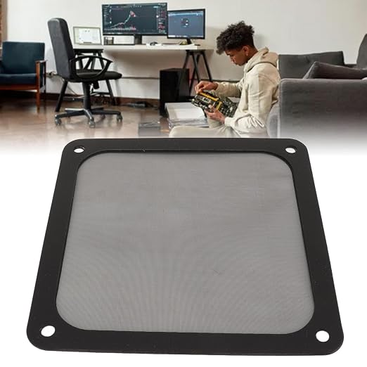 140mm x 140mm Computer Case Fan Dust Filter, PC Cooler Fan Dust Filter Cover - Image 4