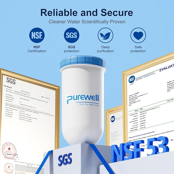 Purewell 7-Stage 7-In Water Filter Replacement - Image 2