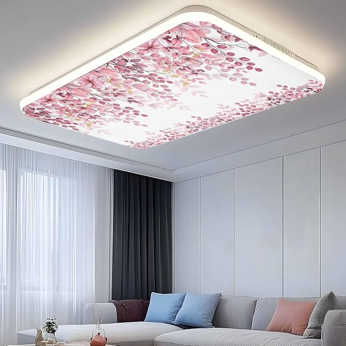 2 Pack Fluorescent Light Cover for Classroom Ceiling Light, Berry Branch Plant - Image 9