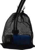 CONQUERALL 12.2x16.1inch Pond Filter Mesh Bag Pump Barrier Bag Black Polyester by CONQUERALL
