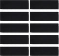 Ceiling Fan Filter Pads For Blades, 10‑Pack Activated Coconut Shell Carbon by Unknown