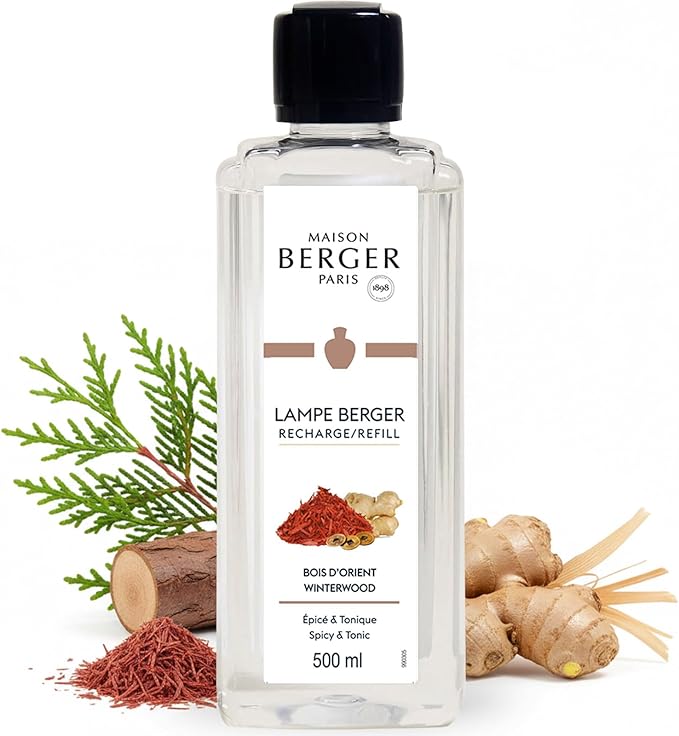 MAISON BERGER Winterwood Lampe Berger Refill, 500 ml, 2-in-1 Catalytic System by MAISONBERGER