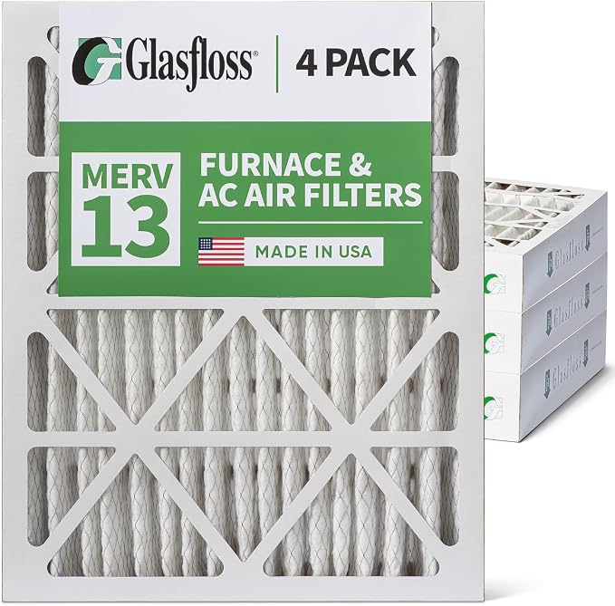Glasfloss ZL 20x25x4 MERV 13 Pleated 4" Inch Air Filters - Image 6