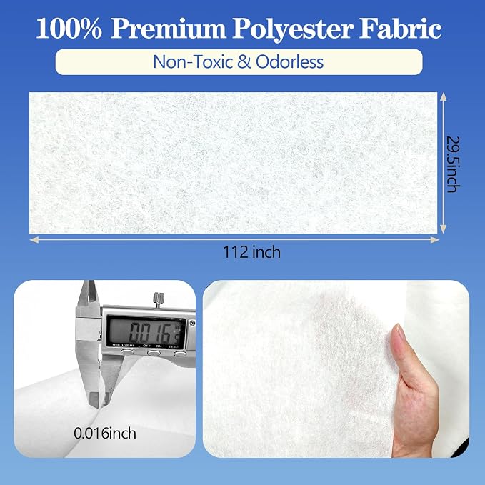 MERV 8 Air Filter Material -23 Ft² Cut to Fit Air Filter Media - Image 3