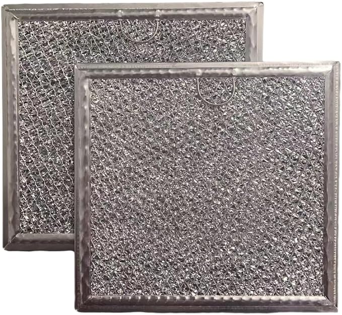 2x-Microwave Grease Filter for GE PVM9179DK3BB, PVM9179DK3WW, PVM9179EK4ES by JUDAOLE