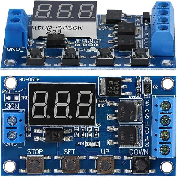 DC 5V-36V Cycle Timer Delay Timer Relay Module by Unknown
