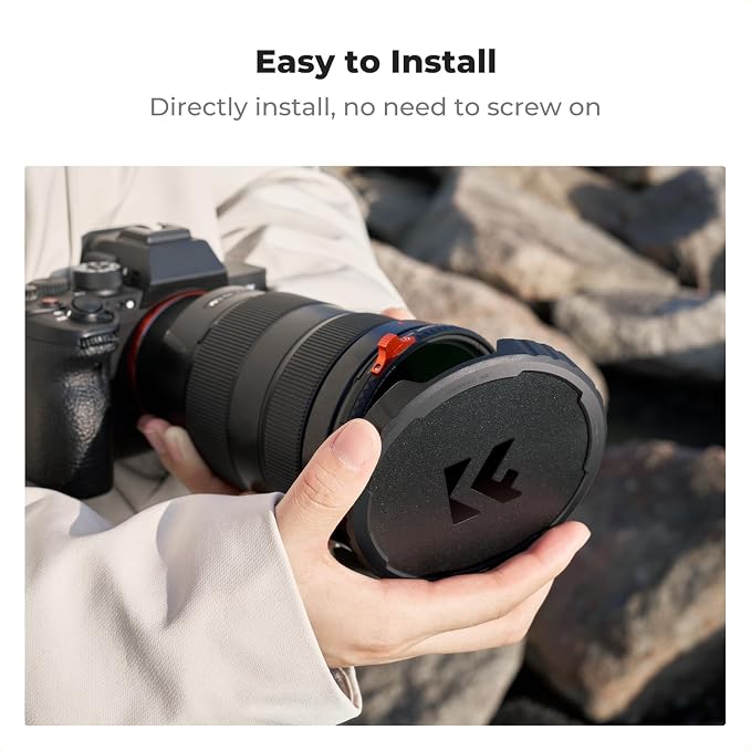 K&F CONCEPT 72mm Variable ND Lens Filter Cap TPU Material Filter Cap Only - Image 5