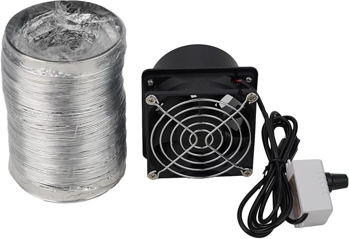 Smoke Absorber Fume Extractor Fan USB Adjustable Solder Pipe Duct Exhuast Fan by Unknown