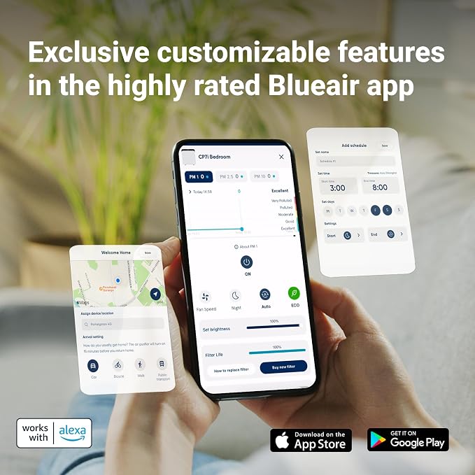BLUEAIR Premium Air Purifiers for Home, Air Purifiers for Pets Allergens - Image 7