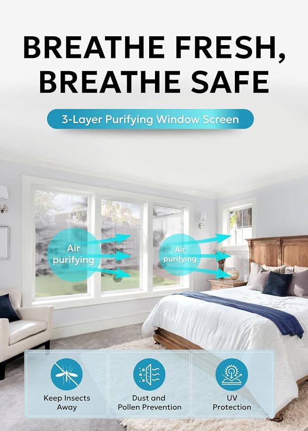 Clean Air Window Screen - Image 2