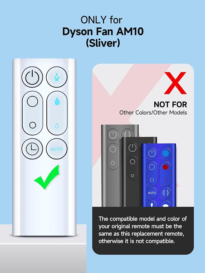 AM10 New Replace Remote for Dyson AM10 Fan Humidifier - Image 3