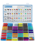 Riseuvo 316 Pcs Car Fuses Kit by Riseuvo