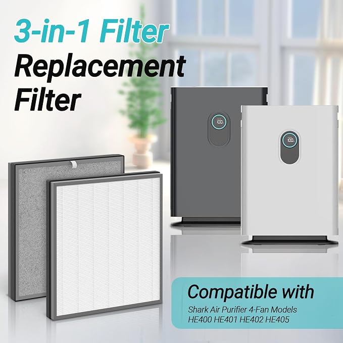 1 Pack HE400 Replacement Filter Compatible - Image 3