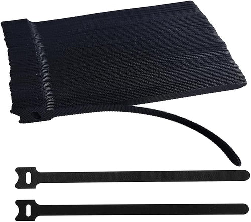 100 PCS 12 Inches Black Reusable Cable Ties, Cable Organizer, Cord Wrap and by Unknown