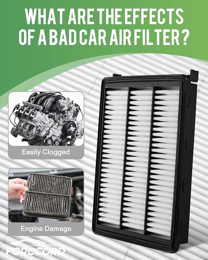 2-Pack Engine Air Filter Fits for 2016-2021 Tucson, 2017-2021 Sportage CA12065 - Image 4