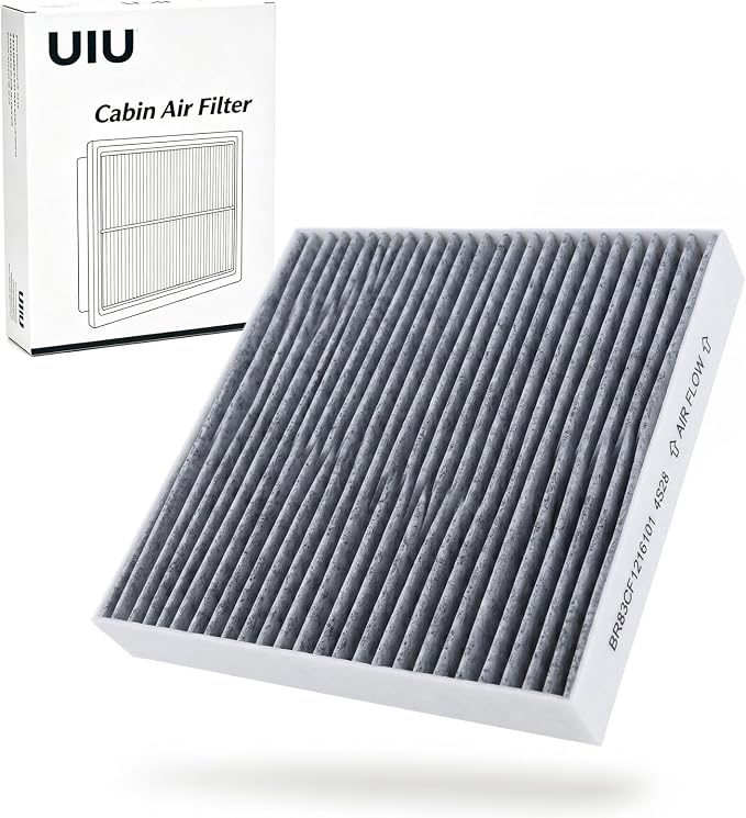 UIU Cabin Air Filter with Activated Carbon Compatible with Toyota Matrix 2.4L by UIUPARTS