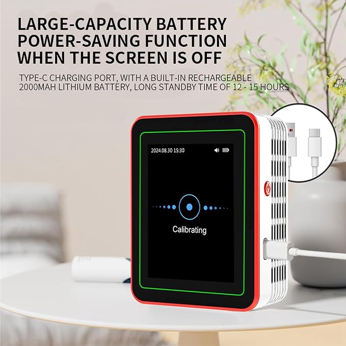 Indoor Air Quality Monitor, 18 in 1 Professional Meter, Battery Powered - Image 4