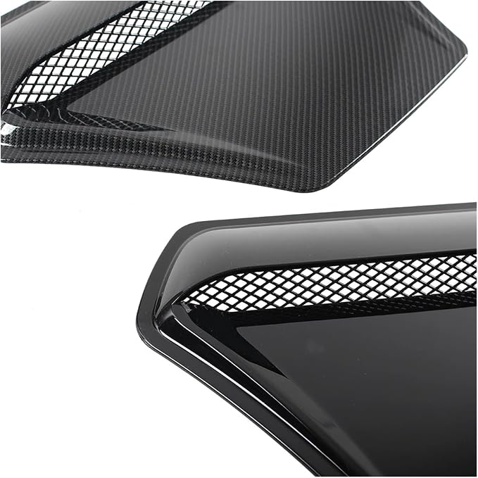 Car Hood Engine Air Outlet Vent Cover Trim Air Flow Intake Cover Trim Compatible - Image 5