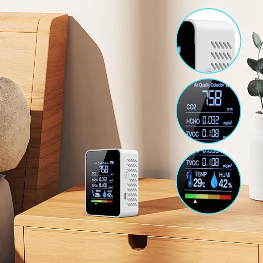 Environmental Sensor – Compact Air Purity Detector, Accurate Real-Time Display - Image 2