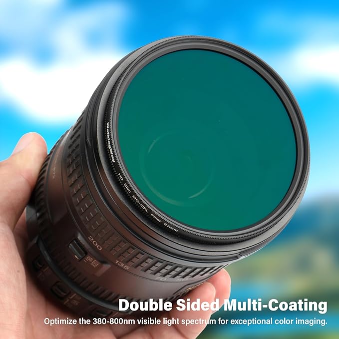 Walking Way 67mm Circular Polarizing Filter Ultra-Slim MC CPL Filter Optical - Image 6
