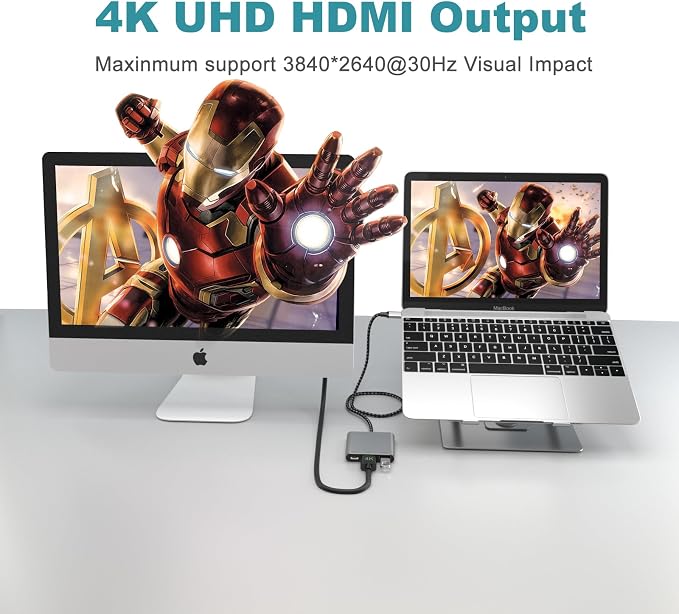 Battony USB C Multiport AV Adapter - Image 3