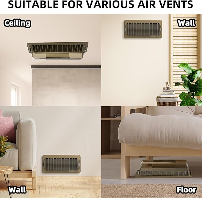 Air Vent Deflectors for Home Floor, Heat Deflectors for Floor Registers - Image 6