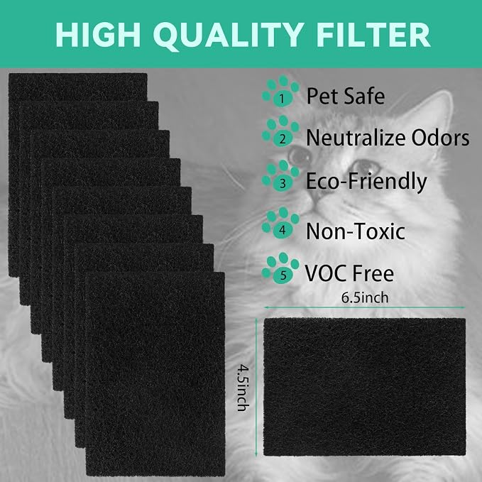 16 Pcs Charcoal Filters Compatible - Image 4