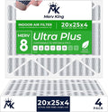 MervKing 20x25x4 Air Filter Actual Size: 19.88" x 24.88" x 4.31" MERV 8 MPR by MervKing